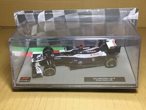 デアゴスティーニ 1/43 F1マシンコレクション ウイリアムズ FW34 2012 パストール・マルドナド