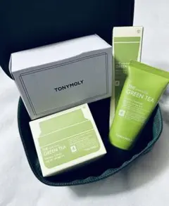 TONYMOLY トニーモリー　グリーンティーキット バニティポーチ付き