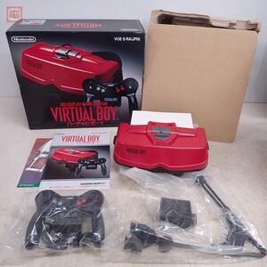 動作品 本体良品 VB バーチャルボーイ VIRTUAL BOY 本体 VUE-001 ニンテンドー 任天堂 Nintendo 箱説付【20