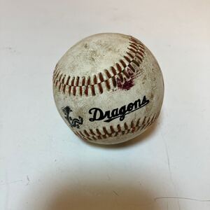 中日ドラゴンズ 背番号41 谷沢健一 投手 直筆サインボール プロ野球 コレクション　保管品　記念品　ボール　