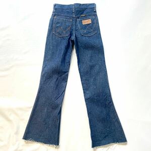 80s wrangler flare denim pants ラングラーフレアデニムパンツ　vintage ヴィンテージ　talon