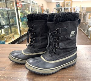 SOREL/ソレル パックナイロン スノーブーツ NM1440-011 ブラック/黒 26.0cm メンズ ウィンターブーツ 防水 ウォータープルーフ