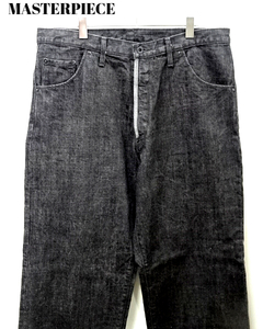 XL【MASTERPIECE DENIM PANTS by realmad HEACTIC BIG SIZE MADE IN JAPAN レア マスターピース デニムパンツ/ジーンズ ビッグサイズ】