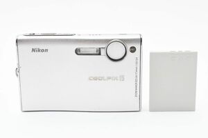 4192 【並品】 Nikon Coolpix S5 Digital Camera Silver ニコン コンパクトデジタルカメラ 1021