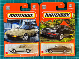 マッチボックス 1984 TOYOTA MR2｜1994 LEXUS LS400 トヨタライト閉 レクサスセルシオ