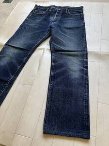 ☆★DENIME ドゥニーム４３９W３６鬼ヒゲハチノス ◎ビンテージリーバイス６６モデルタイプ