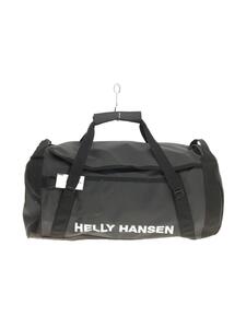 HELLY HANSEN◆ボストンバッグ/PVC/ブラック/無地