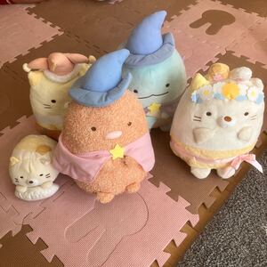 すみっコぐらし ぬいぐるみ　5点セット　1番くじ等 とかげ とんかつ