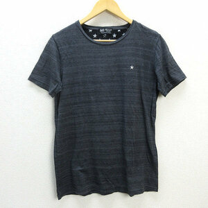 G■ビームス/BEAMS HEART 半袖Tシャツ/コットン【M】灰/men