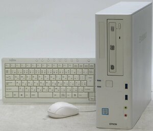 EPSON Endeavor AT993E ■ i7-6700/大容量HDD/省スペース/DVDマルチ/第6世代/Windows10 デスクトップ