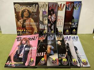 ◆◆Burrn!◆2014年 全セット◆創刊30周年号あり◆平成26年 バーン◆◆