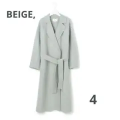 【極美品】BEIGE,ベイジ❤︎セラドングリーンチェスターコート 4