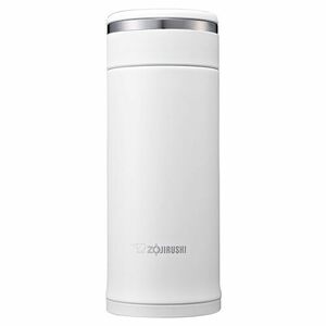 象印マホービン(ZOJIRUSHI) 水筒 ステンレス マグ ボトル 直飲み 軽量 保冷 保温 360ml ホワイト SM-JF36-WA