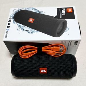 JBL HARMAN FLIP3 Bluetooth ポータブル スピーカー 防水 ワイヤレス ブラック 黒 ジェービーエル 