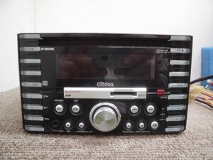 ☆ 【ジャンク品】クラリオン Clarion ２DIN オーディオ DFZ665MC CD/SD/チューナー/フロントAUX/MP3対応 240717　☆