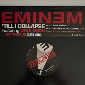 [激レア2000枚限定クリア盤プロモオンリー] Eminem Featuring Nate Dogg - 