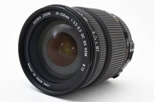 【美品】SIGMA シグマ 18-250mm f3.5-6.3 DC OS HSM