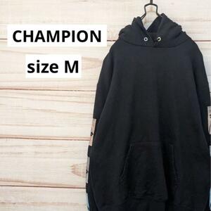 CHAMPION チャンピオン パーカー プルオーバー ワッペン ロゴ 1140