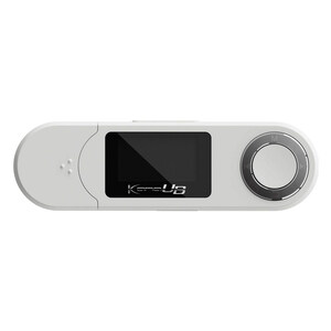 MP3プレーヤー KANA 内蔵16GB FMラジオ/ボイスレコーダー搭載 ホワイト グリーンハウス　GH-KANAUBS16-WH/1660