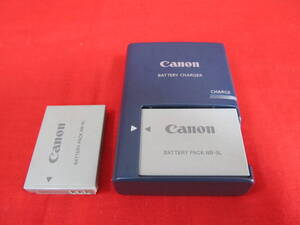 6-2B●良好品●キャノン【Canon】CB-2LX/NB-5Lx２個付・対応充電器 