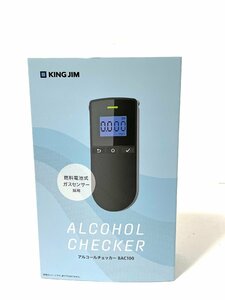 【未使用品】KING JIM キングジム　アルコールチェッカー　BAC100