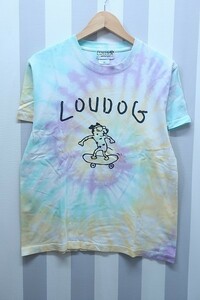 2-3843A/LOUDOG 半袖タイダイ染Tシャツ 送料200円