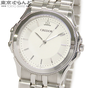 101760203 セイコー SEIKO クレドール パシフィーク GBAR965 8J81-0AD0 ホワイトゴールド K18WG 金無垢 腕時計 メンズ クォーツ