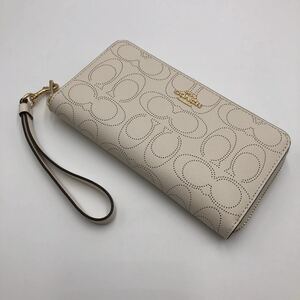 COACH コーチ　ラウンドファスナー財布　C4715 IMCHK