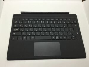 ◆05338) Microsoft Surface Pro 純正キーボード タイプカバー Model:1725 ブラック 