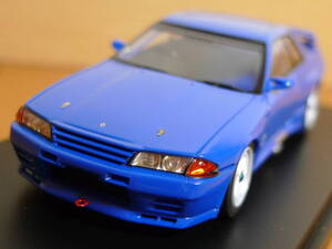 HPI　日産　ニッサン　スカイライン　GT-R　グループA　レーシング　ブルー　R32　１/43　