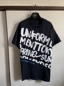 【良品】【送料最安360円】 uniform experiment UE ユニフォームエクスペリメント SOPH ソフネット GRAFFITI BIG TEE Tシャツ カットソー