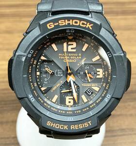 CASIO カシオ G-SHOCK ジーショック GW-3000B 電波ソーラー ブラック オレンジ アナログ ラバーバンド 腕時計