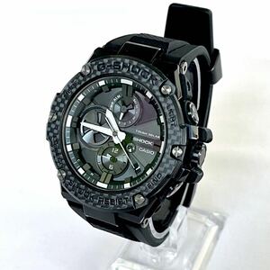 【美品】CASIO G-SHOCK GST-B100X-1AJF G-STEEL