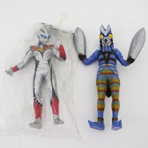 ★中古★ウルトラマンシリーズ ビッグサイズソフビフィギュア イーヴィルティガ バルタン星人 計2点セット★【TY706】