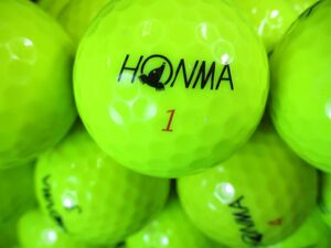 1166【☆☆☆級】ホンマ HONMA TW-S/X [イエロー] 50個