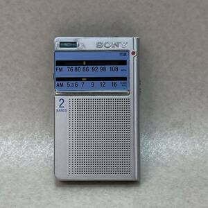 J2153★中古品★通電確認済み★ SONY ICF-T46 ポケットラジオ　