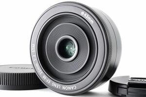 【動作良好】★外観美品★ CANON EF-M 22mm F2 STM #5630