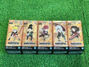 ナルト NARUTO NARUTOP99 vol.1 疾風伝 ワールドコレクタブルフィギュア 5種セット コンプ フィギュア ワーコレ