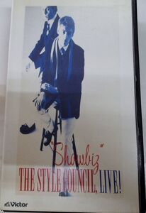 D1/国内版中古VHS☆スタイル・カウンシル(STYLE COUNCIL)「ライブ・イン・ロンドン’85」☆カラー52分☆　解説ライナー・英詞つき　即決