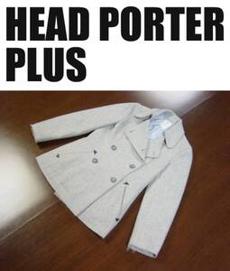 HEAD PORTER PLUS ヘッドポータープラス Pコート/ジャケット/Sサイズ