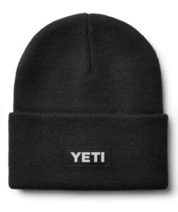 Yeti イエティ ニット帽 ニットキャップ 帽子 Logo Beanie 新品 ワッチ 日本未発売 ビーニー ブラック　イエティー