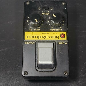 M52 YAMAHA CO-01 COMPRESSORエフェクターギター 動作未確認