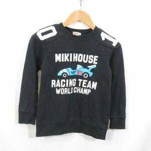 MIKI HOUSE レーシング スウェット トレーナー size130/ミキハウス 0203