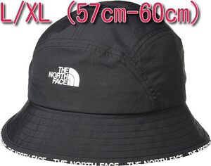 送料無料 新品 即決 L-XLサイズ 帽子 バケットハット CYPRESS BUCKET HAT 海外モデル ブラック 男女兼用 黒ノースフェイス THE NORTH FACE