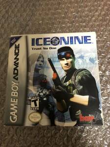 ゲームボーイアドバンス 北米版 ICE NINE アイスナイン 良品 動作確認済♪ GBA