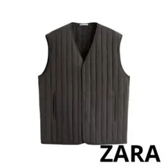 ZARA ザラ パーティカルパフベスト Mサイズ