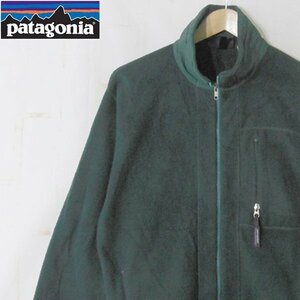 パタゴニアpatagonia■U.S.A.製 シンチラ フリースジャケット ジップアップ■S■グリーン ※NK4n12066