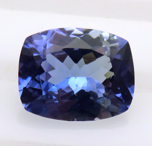 2820 タンザナイト ルース 1.90ct クリーン 帯緑の青 新12月の誕生石 タンザニア : 瑞浪鉱物展示館 【送料無料】