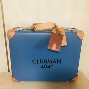 「新品未使用自宅保管品」GLOBE-TROTTER/グローブトロッター ☆ダークブルー☆ CLUBMAN 404”本国オーダー品 トランクケース スーツケース