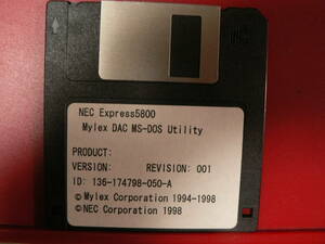 送料最安 \110　FDN16：NEC　EXPRESS5800　NetWare Drv&Utl / WindowsNT Driver